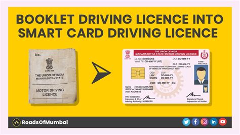 convert book license to smart card mumbai|How to Apply for a Smart Card Driving License.